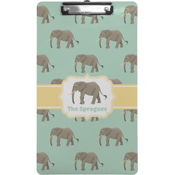 Elephant Clipboard (Legal Size) (Personalized)