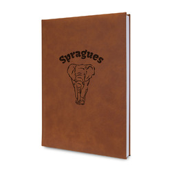 Elephant Leatherette Journal - Single Sided (Personalized)