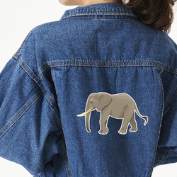 Elephant Large Custom Shape Patch - 2XL