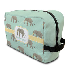 Elephant Toiletry Bag / Dopp Kit (Personalized)