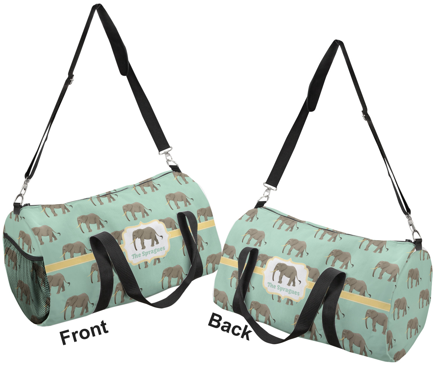 elephant duffle bag