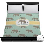 Elephant Duvet Cover - Full / Queen (Personalized)