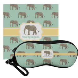 Elephant Eyeglass Case & Cloth (Personalized)