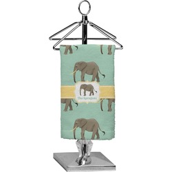 Elephant Finger Tip Towel - Full Print (Personalized)