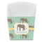 Elephant French Fry Favor Box - Front View