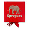 Elephant Gift Boxes with Magnetic Lid - Red - Approval