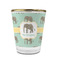 Elephant Glass Shot Glass - With gold rim - FRONT