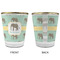 Elephant Glass Shot Glass - with gold rim - APPROVAL