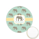 Elephant Printed Cookie Topper - 1.25" (Personalized)