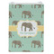 Elephant Jewelry Gift Bag - Matte - Front