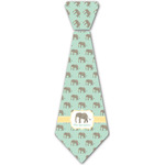 Elephant Iron On Tie - 4 Sizes w/ Name or Text