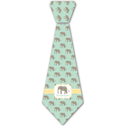 Elephant Iron On Tie - 4 Sizes w/ Name or Text