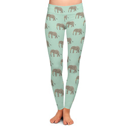 Elephant Ladies Leggings - Extra Large