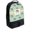 Elephant Large Backpack - Black - Angled View