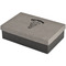 Elephant Large Engraved Gift Box with Leather Lid - Front/Main