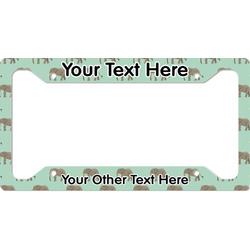 Elephant License Plate Frame (Personalized)