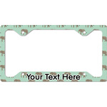 Elephant License Plate Frame - Style C (Personalized)