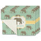 Elephant Linen Placemat - MAIN Set of 4 (single sided)