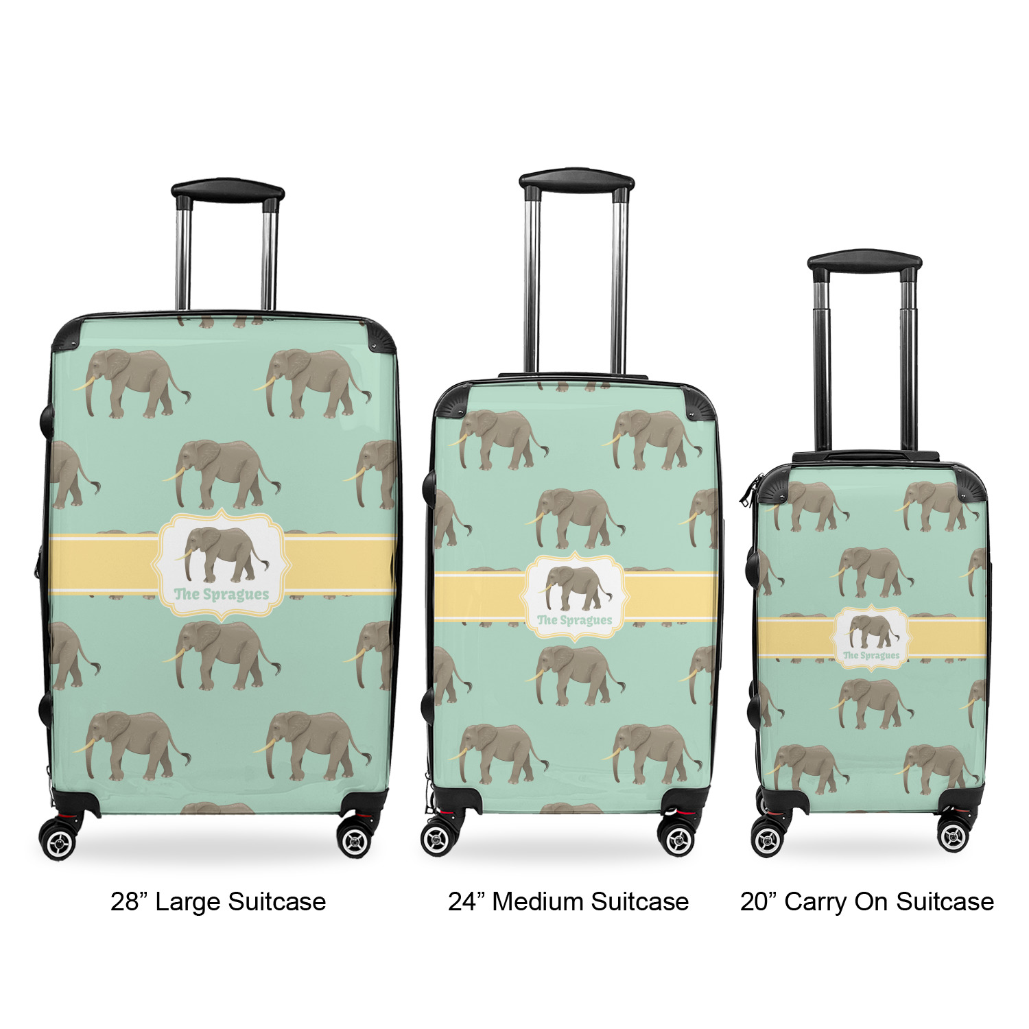 elephant luggage sets