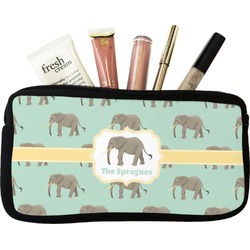 Elephant Makeup / Cosmetic Bag - Small (Personalized)