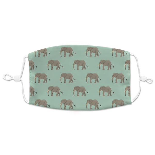 Custom Elephant Adult Cloth Face Mask - XLarge