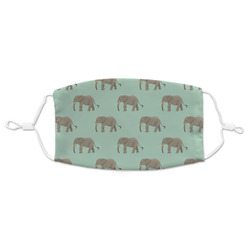 Elephant Adult Cloth Face Mask - Standard