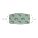 Elephant Kid's Cloth Face Mask - XSmall