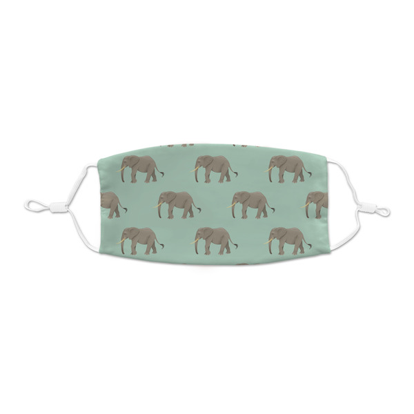 Custom Elephant Kid's Cloth Face Mask - XSmall