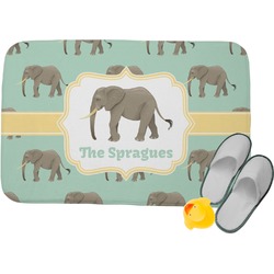 Elephant Memory Foam Bath Mat (Personalized)