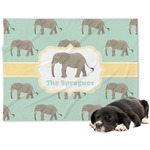 Elephant Dog Blanket - Large (Personalized)