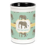 Elephant Ceramic Pencil Holders - Black