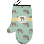 Elephant Left Oven Mitt (Personalized)