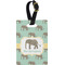 Elephant Personalized Rectangular Luggage Tag