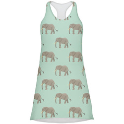 Elephant Racerback Dress - 2X Large
