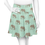 Elephant Skater Skirt - Large