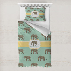 Elephant Toddler Bedding w/ Name or Text