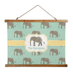 Elephant Wall Hanging Tapestry - Wide (Personalized)