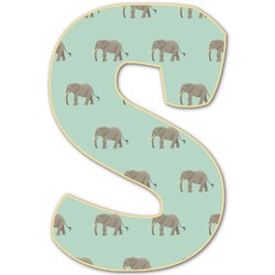 Elephant Letter Decal - Medium (Personalized)