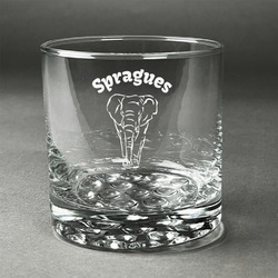 Elephant Whiskey Glass (Single) (Personalized)