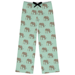 Elephant Womens Pajama Pants - L