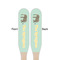 Elephant Wooden Food Pick - Paddle - Double Sided - Front & Back