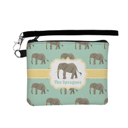 Elephant Wristlet ID Case w/ Name or Text