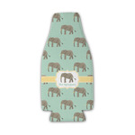 Elephant Zipper Bottle Cooler (Personalized)