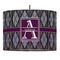 Knit Argyle 16" Drum Lampshade - PENDANT (Fabric)