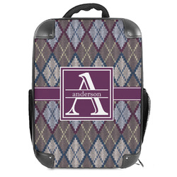 Knit Argyle 18" Hard Shell Backpack (Personalized)