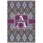 Knit Argyle Poster - Matte - 24x36 (Personalized)
