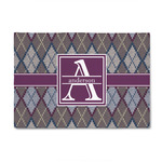 Knit Argyle 4' x 6' Patio Rug (Personalized)