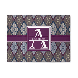 Knit Argyle 5' x 7' Indoor Area Rug (Personalized)