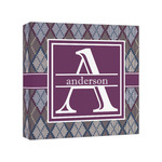 Knit Argyle Canvas Print - 8x8 (Personalized)