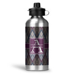 Knit Argyle Water Bottles - 20 oz - Aluminum (Personalized)
